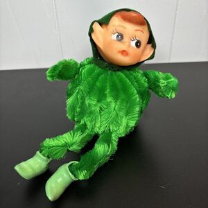 Vintage Elf On A Shelf Pipe Cleaner Body Homemade Shelf Sitter Taiwan